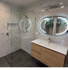 Bathrooms project by WQM Group in Canberra